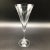 Louis Roederer Lucite Champagne Cooler Bucket With 2 Orrefors Toasting Flutes- Group of 3 For Sale - Image 9 of 12