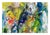 Green and yellow abstract mix by Les (Leslie Luverne) Anderson (American, 1928-2009). From the estate of Les Anderson in...