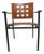 1990s Michael Graves Design Kron Prototype Stacking Concept Armchair Round Pilon Brown For Sale