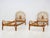 Peacock Daybeds in Rattan by Lio Carminati for Casa e Giardino, Italy, 1960, Set of 2 For Sale - Image 6 of 12