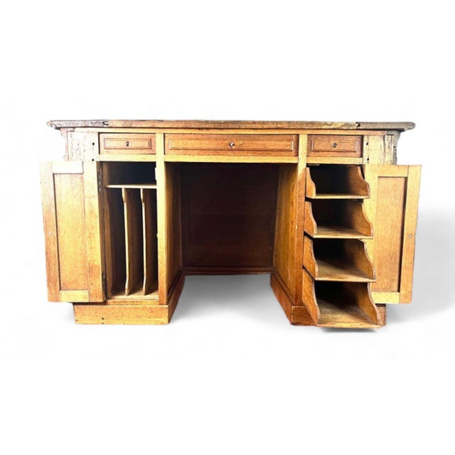 17th Century Henri IV Renaissance French Chest Desk in Carved Wood, France For Sale - Image 5 of 13