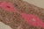 Textile Vintage Mid-Century Moroccan Berber Runner With Pink Lozenges For Sale - Image 7 of 9