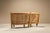Wood Curved Oak Sofa by Guillerme et Chambron, France, 1960s For Sale - Image 7 of 18