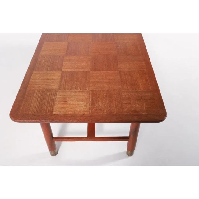 Modern Scandinavian Teak Coffee Table by Carl-Axel Acking, Sweden, 1960s For Sale - Image 9 of 11
