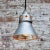 Vintage Industrial Mercury Mirror Glass Pendant Light from Zeiss Ikon For Sale - Image 6 of 8