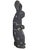 Wonderful oversized primitive folk art rabbit, hand-carved from what appears to be solid pine and standing an impressive...
