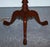 Antique Style Tilt Top Wine Side Table with Piecrust Top For Sale - Image 6 of 16