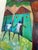 "Jumby Playin" Stunning Original Painting by Mary Katherine Carlson, Known as Kathy Carlson For Sale - Image 9 of 11