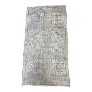 Turkish Yastik Rug 1'7" x 2'11" For Sale