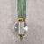 1990s Petrol Blue, Beige Murano Glass Sconces - a Pair For Sale - Image 15 of 15