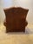 Mitchell Gold Leather Club Chair and Ottoman For Sale - Image 11 of 12