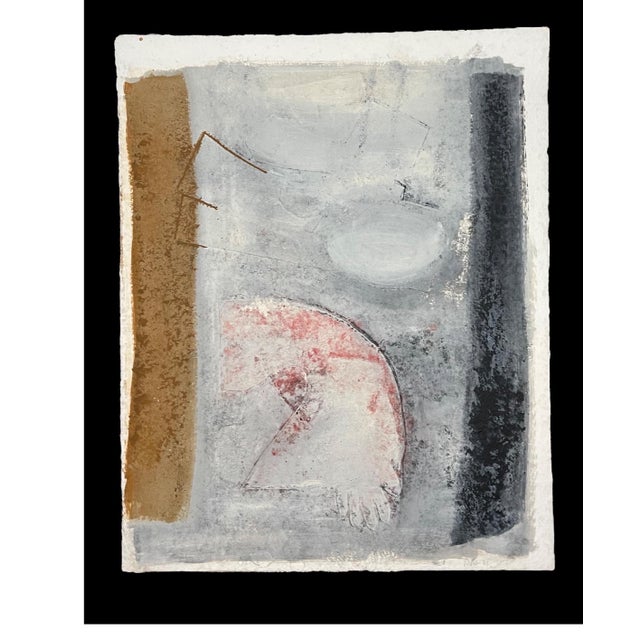 John Walker, Large 3D Cast Paper Abstract Oil Monoprint Unique Monotype Painting John Walker, 1991 For Sale - Image 12 of 18