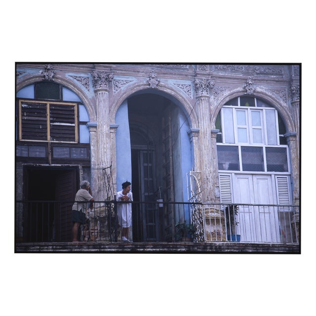 Paul Cooklin, Women on Rustic Balcony, Havana, Cuba, Edition of 50 For Sale