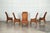 English Wicker Dining Chairs, Mid 20th Century, Set of 6 For Sale - Image 9 of 11