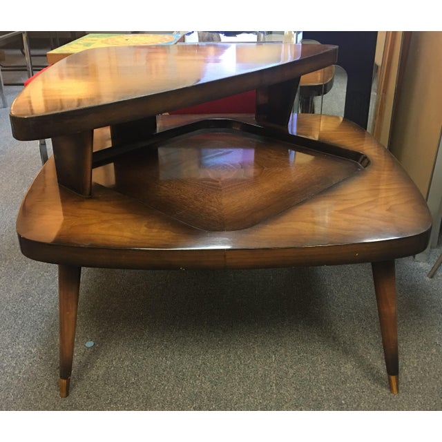 Vintage Gordon's Fine Furniture 1950's Mahogany Tiered Table Chairish