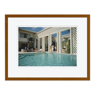 Arturo Pani’s Villa 1968 by Slim Aarons Framed C Print For Sale