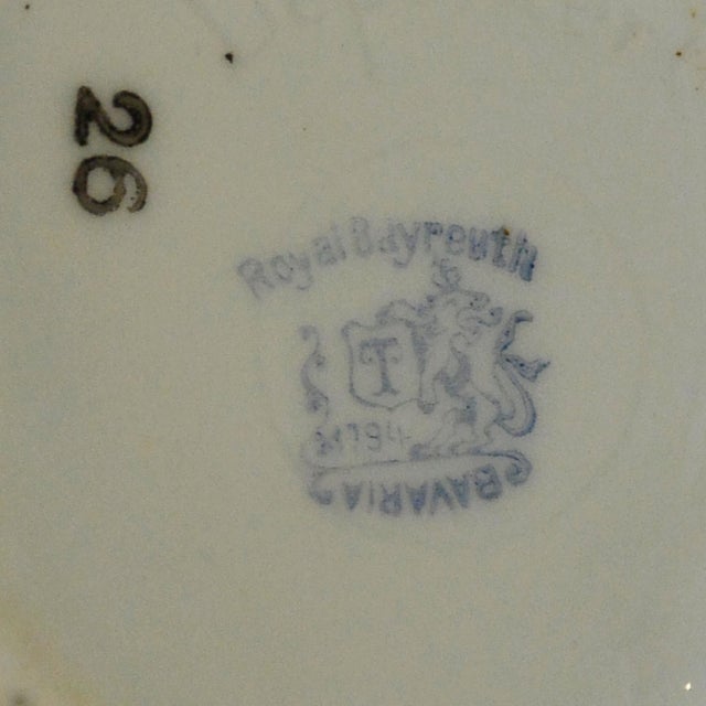 Antique Royal Bayreuth Figural Dachshund Porcelain Creamer, C. 1902-1920s For Sale - Image 9 of 9