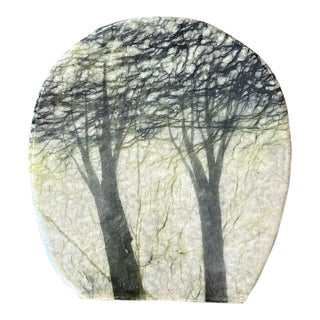 1970s Chinese Dream Stone, Greenery Meditation Stone For Sale