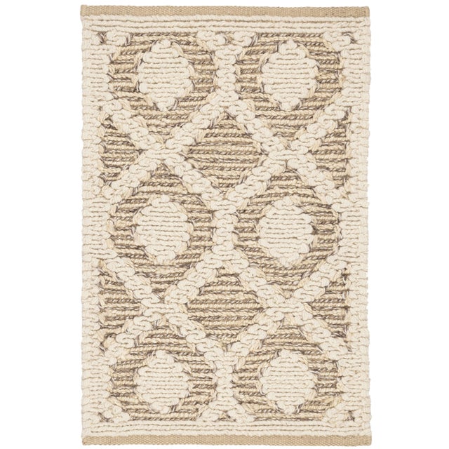 2020s Dash & Albert by Annie Selke Capri Soumak Woven Jute Rug, 7' 6" x 9' 6" For Sale - Image 5 of 5