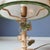 1980s Floral Table Lamp with Glass Shade from Herda, 1980s For Sale - Image 5 of 11