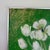 Mid 20th Century Midcentury Oil on Board Floral Still Life of White Tulips For Sale - Image 5 of 12