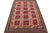 Handwoven in wool, originating from Turkey circa 1950-1960, this 4x7 vintage kilim features a design that looks most...