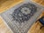 1900 - 1909 Vintage Nain Area Rug, Hand-Knotted Wool & Silk, Floral Pattern, 7x11, Navy & Ivory For Sale - Image 5 of 17