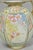 Antique Nippon Art Nouveau Hand Painted Porcelain Pink Flower Twin Handle Vase For Sale - Image 4 of 14