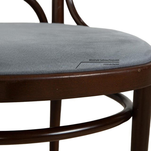 Brown Wooden Dining Chairs from Thonet, Set of 8 For Sale - Image 8 of 16