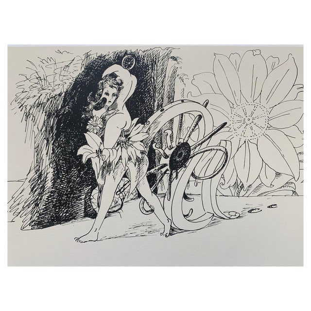 Marcel Jean, Surrealist Composition, 1960s, Lithograph For Sale