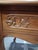 Mid 20th Century Pair of French Provincial Louis XV Style Bedside Tables With Carved Aprons & Gallery Backs For Sale - Image 4 of 7