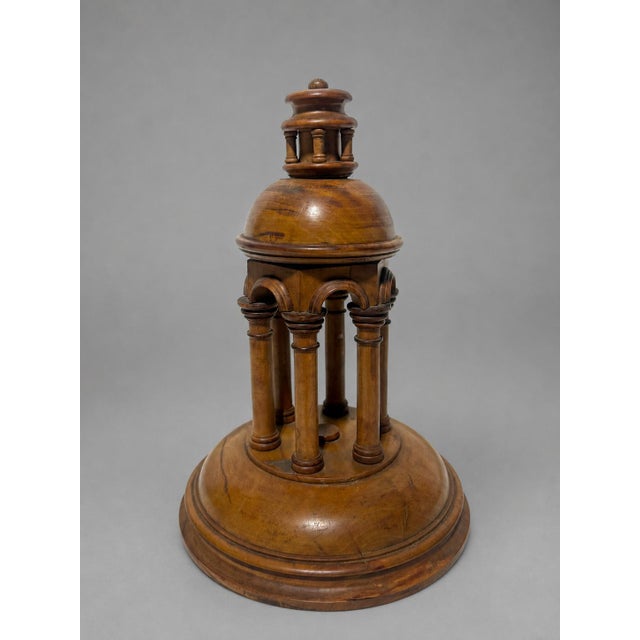 Antique North European Grand Tour Temple Model Sculpture, C. 1890 For Sale - Image 4 of 8
