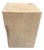 Andrianna Shamaris St. Barts Bleached Teak Wood Side Table For Sale