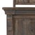 2020s Walnut Stain Wood Panel Cal King Bed Frame For Sale - Image 5 of 6