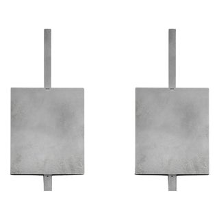 Kinko Stainless Steel Shelves by Zincutec, Set of 2 For Sale