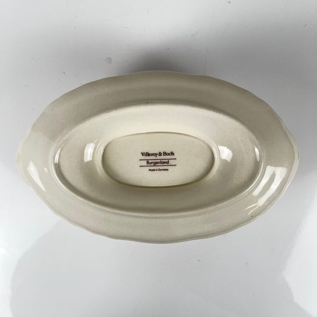 Ceramic Burgenland Sauce Boat from Villeroy & Boch, 1960s For Sale - Image 7 of 8