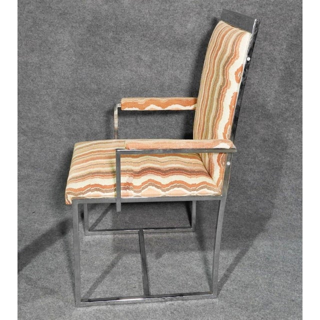 Mid-Century Modern 1960s Mid-Century Sleek Dining Chairs - 6 Pieces For Sale - Image 3 of 6