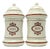 Art Deco Grains Container, Czechoslovakia, 1950s, Set of 2 For Sale