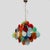 1980s Pulegoso and Sommerso Glass Disc Chandelier from Vistosi, 1980s For Sale - Image 5 of 13