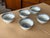 Chinese 1990s Early Chinese Translucent Rice Grain Dragon Pattern Jindezhen Wan Yu Mark Bowls - Set of 5 For Sale - Image 3 of 8