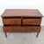 Late 19th Century French Louis XVI Style Walnut Commode Sauteuse With Fruitwood Marquetry For Sale - Image 4 of 14