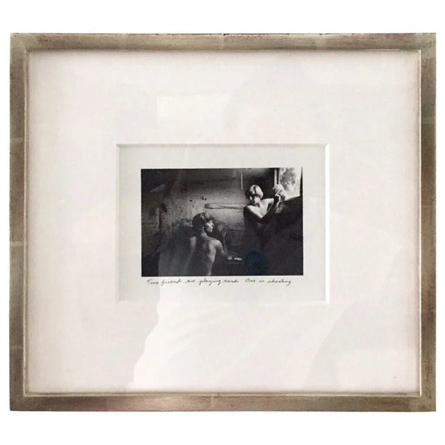 1970s Framed Photograph by Duane Michals For Sale - Image 5 of 5