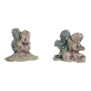 Pair of Vintage Pinch Art Figurines