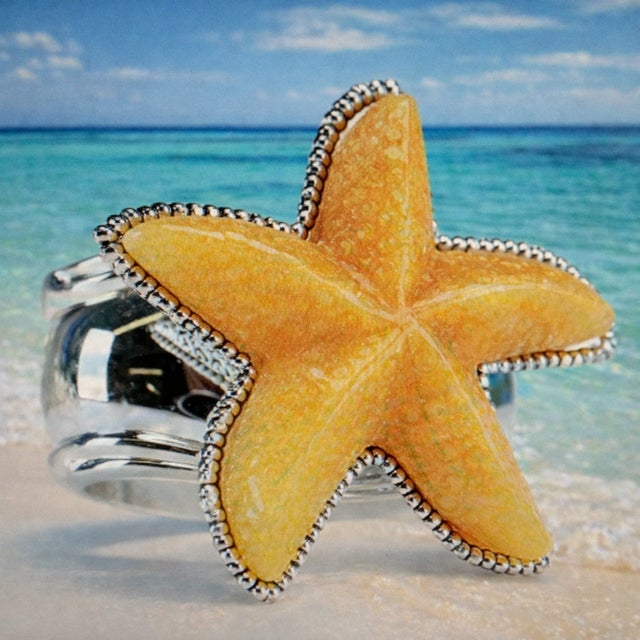 Hans Turnwald Tropical Creatures Napkin Rings - 4pcs For Sale - Image 4 of 7