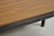 Metal Vintage Mid Century Modern Steel Metal & Faux Rosewood Laminate Coffee Table For Sale - Image 7 of 14