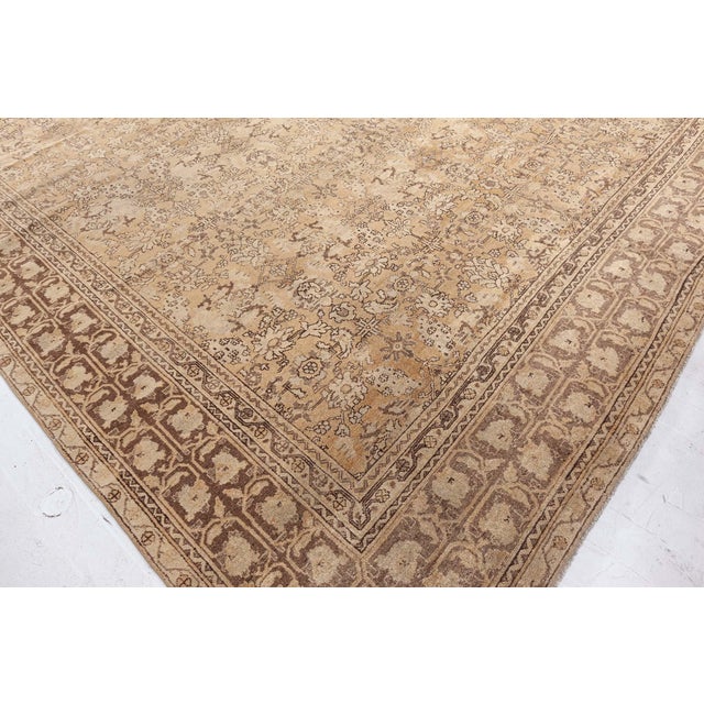 Indian Antique Indian Amritsar Rug For Sale - Image 3 of 9