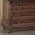 Wood 19th Century French Henry II Neoclassical Walnut Commode With Rouge Marble For Sale - Image 7 of 18