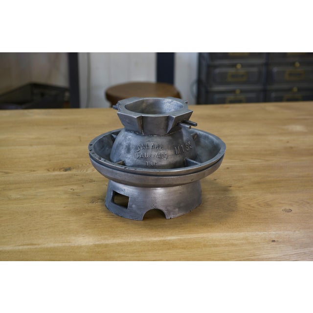 Cast Aluminum Hat Mold Jalard in Caussade, 1950s For Sale - Image 4 of 9