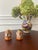 Add some color and warmth to your Thanksgiving tabletop with these pair of vintage turkey shaped salt and pepper shakers....