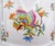 1980s United Wilson Porcelain Factory Classic Chinoiserie Hand-Painted Ceramic Planter For Sale - Image 13 of 16